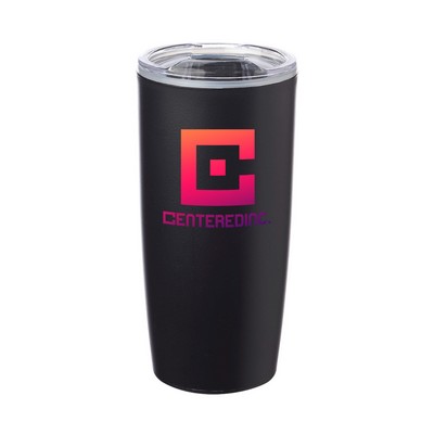 22 oz. Atlas Double Wall Plastic Tumbler (Full Color Imprint)
