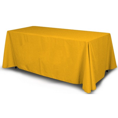 Yellow 8' Table Cover - Four Sided