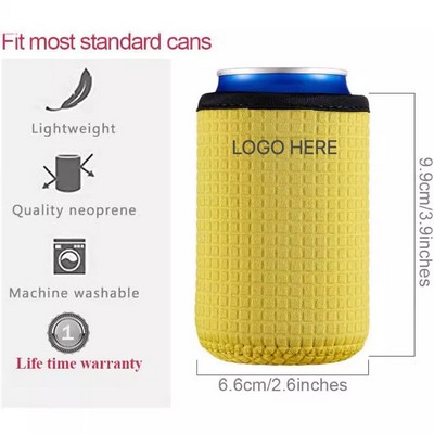 Neoprene Textured Can Sleeve Can Cooler