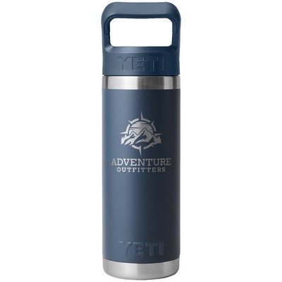 YETI® Rambler® 18 Oz Bottle With Color-Matched Straw Cap