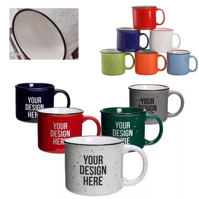 15 Oz. Speckled Ceramic Coffee Mug