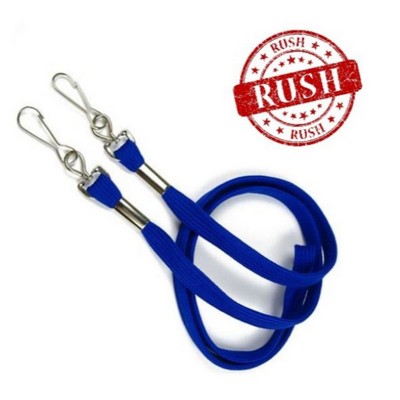 3/8" Double Ended Flat Lanyards