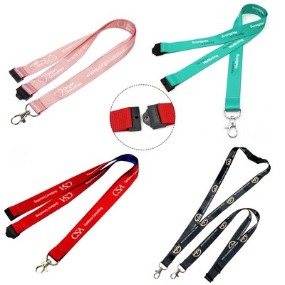 Custom Safety Breakaway Lanyard