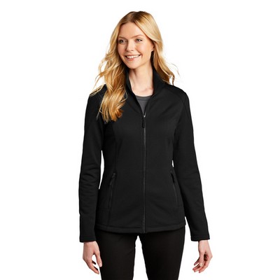 Port Authority ® Women's Grid Fleece Jacket.
