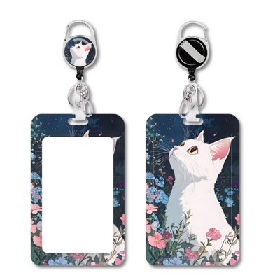 Carabiner Clip Card Protector Cover Case