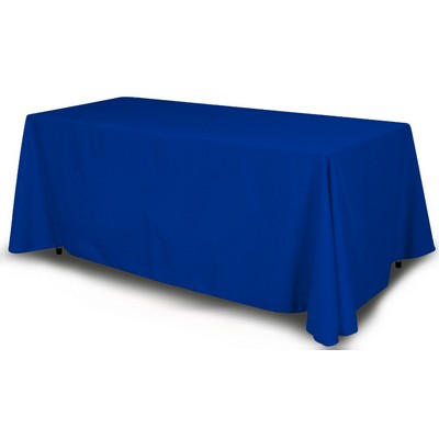6' Blue Table Cover - Four Sided