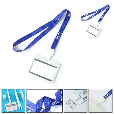 Hanging Rope ID Card Holder and Phone Lanyard